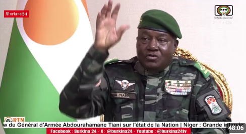 Grande interview du Général d'Armée Abdourahamane Tiani sur l'état de la Nation